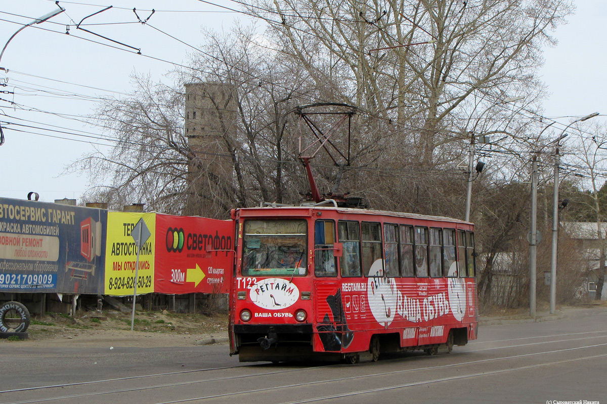 Ангарск, 71-605 (КТМ-5М3) № 123 Ангарск, 71-605 (КТМ-5М3) № 123