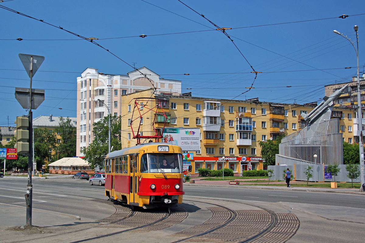 Jekatyerinburg, Tatra T3SU (2-door) — 089