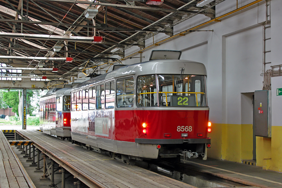 Прага, Tatra T3R.P № 8568
