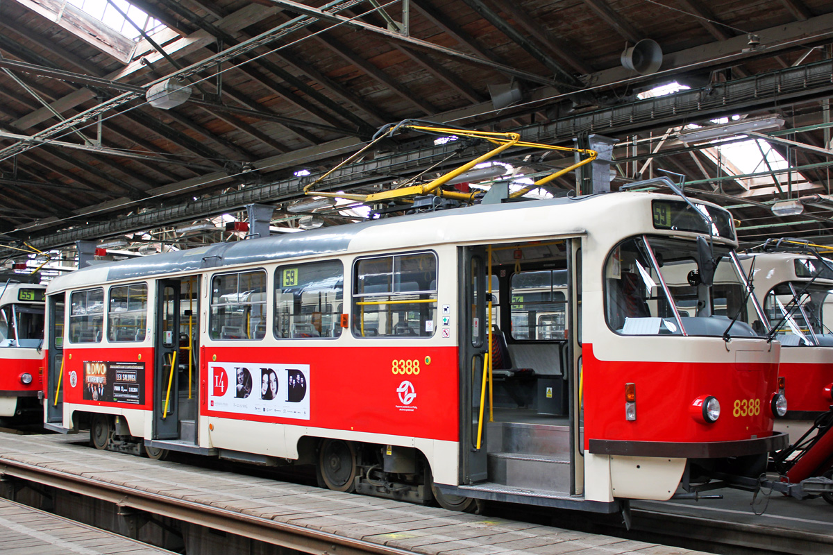 Прага, Tatra T3R.P № 8388
