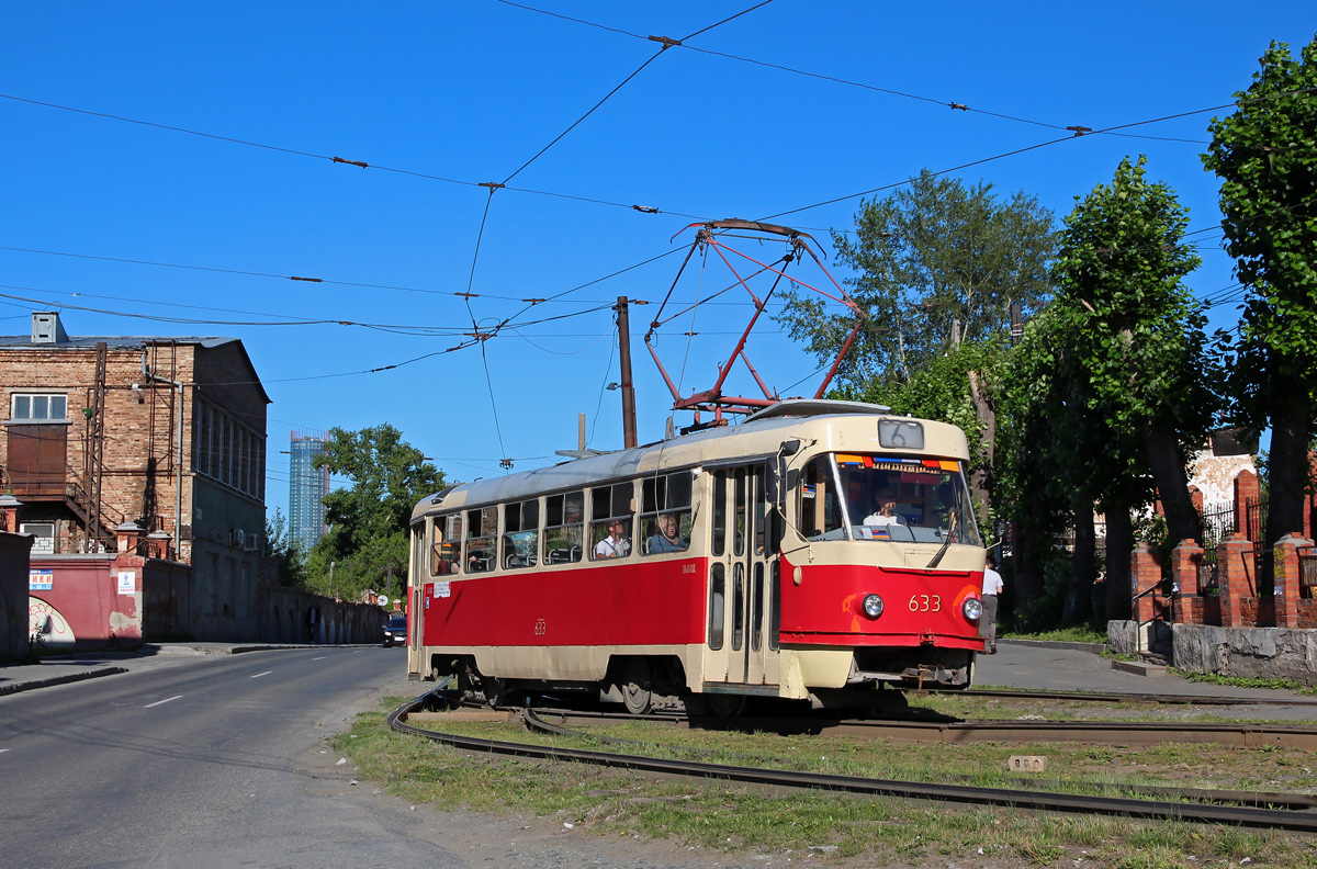 Екатеринбург, Tatra T3SU (двухдверная) № 633
