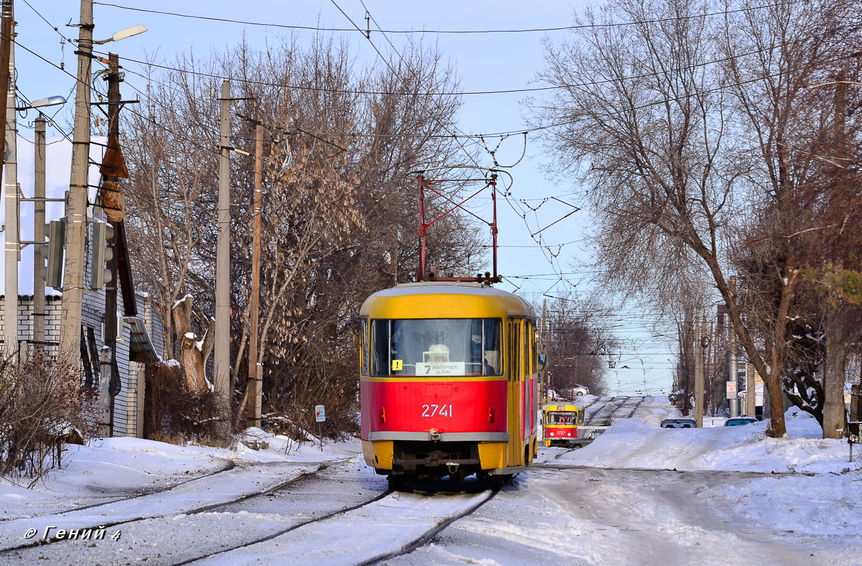 Волгоград, Tatra T3SU № 2741
