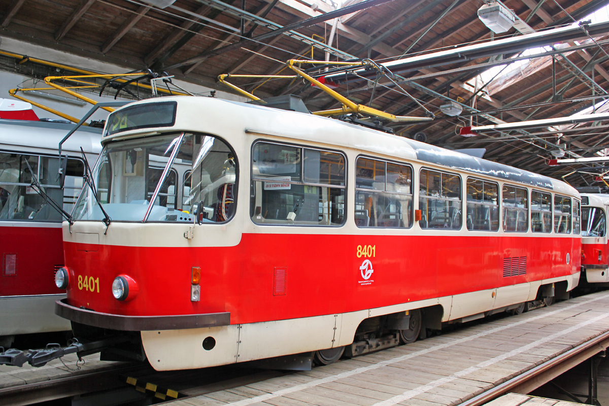 Прага, Tatra T3R.P № 8401