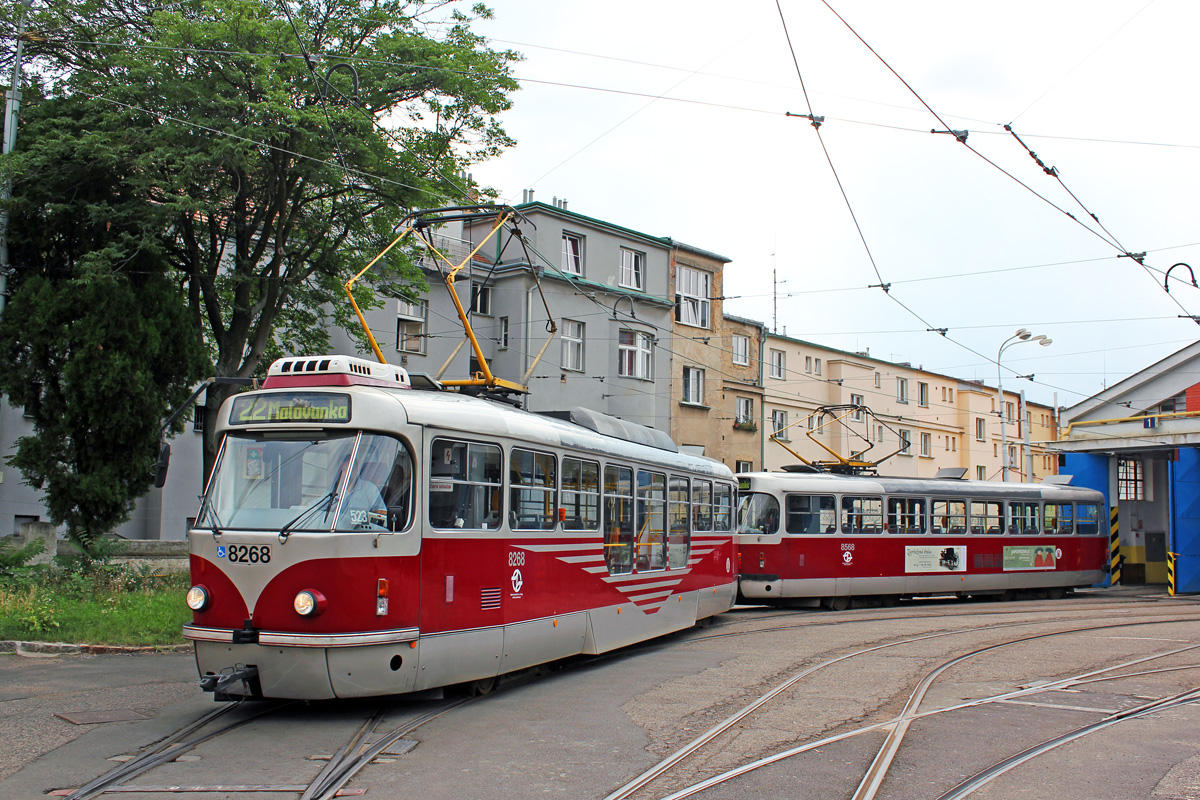 Прага, Tatra T3R.PLF № 8268