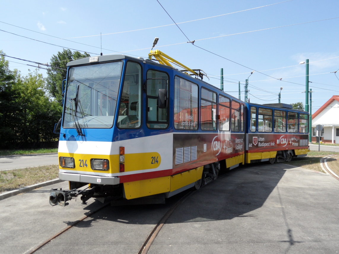 Сегед, Tatra KT4DM № 214