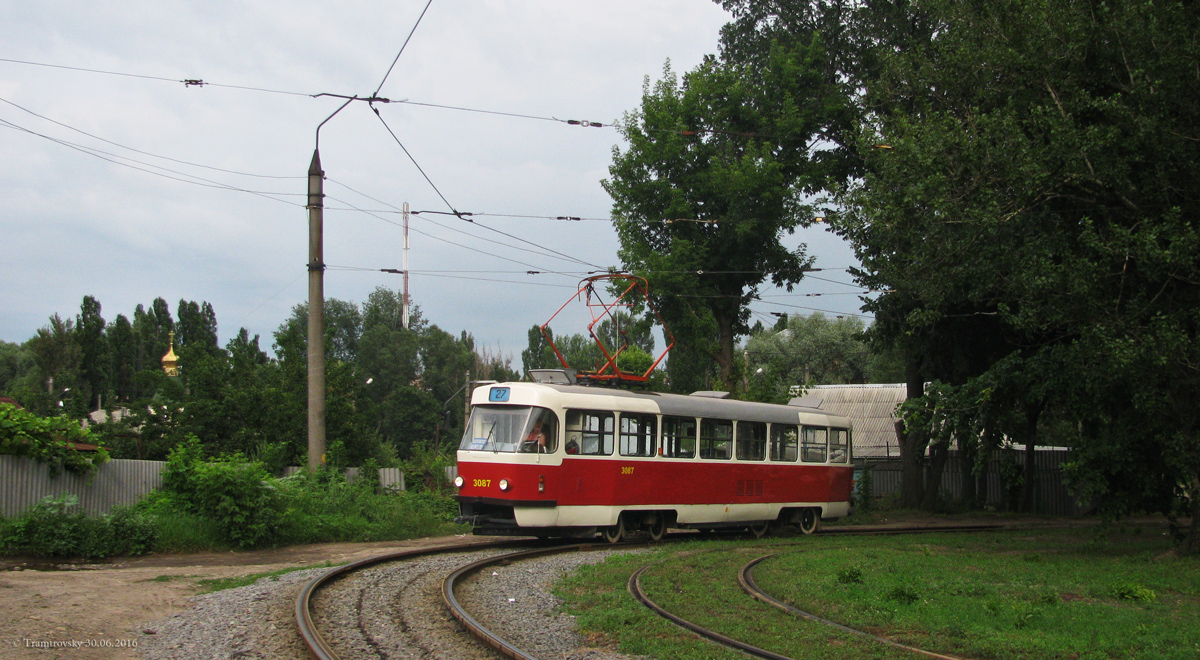 Харьков, Tatra T3SUCS № 3087