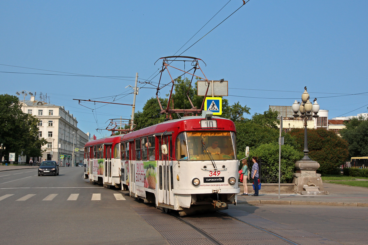 Екатеринбург, Tatra T3SU № 349