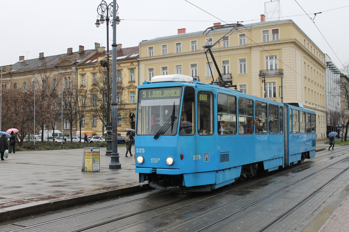 Загреб, Tatra KT4YU № 325
