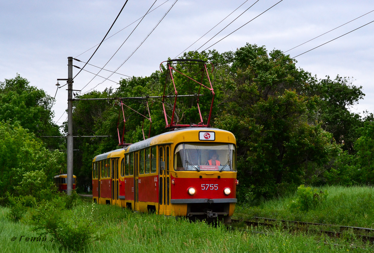 Волгоград, Tatra T3SU № 5755