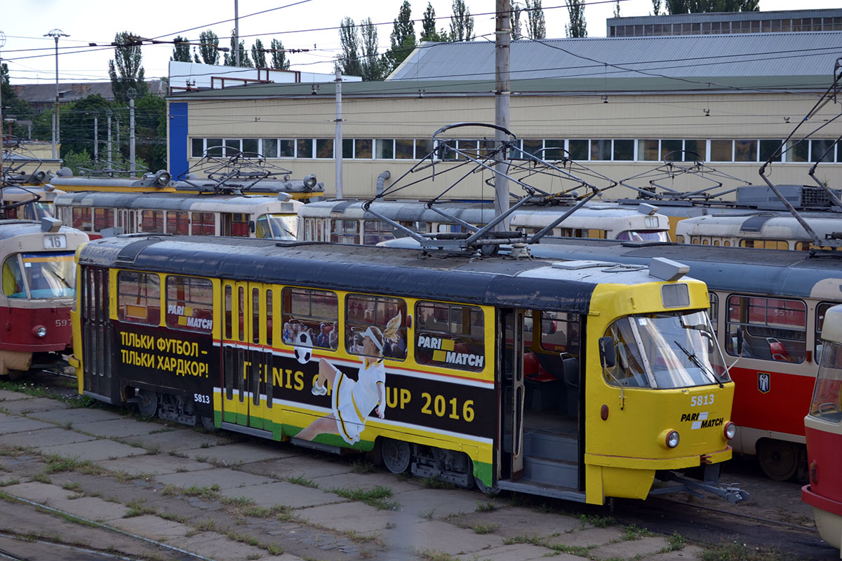 Киев, Tatra T3SU № 5813