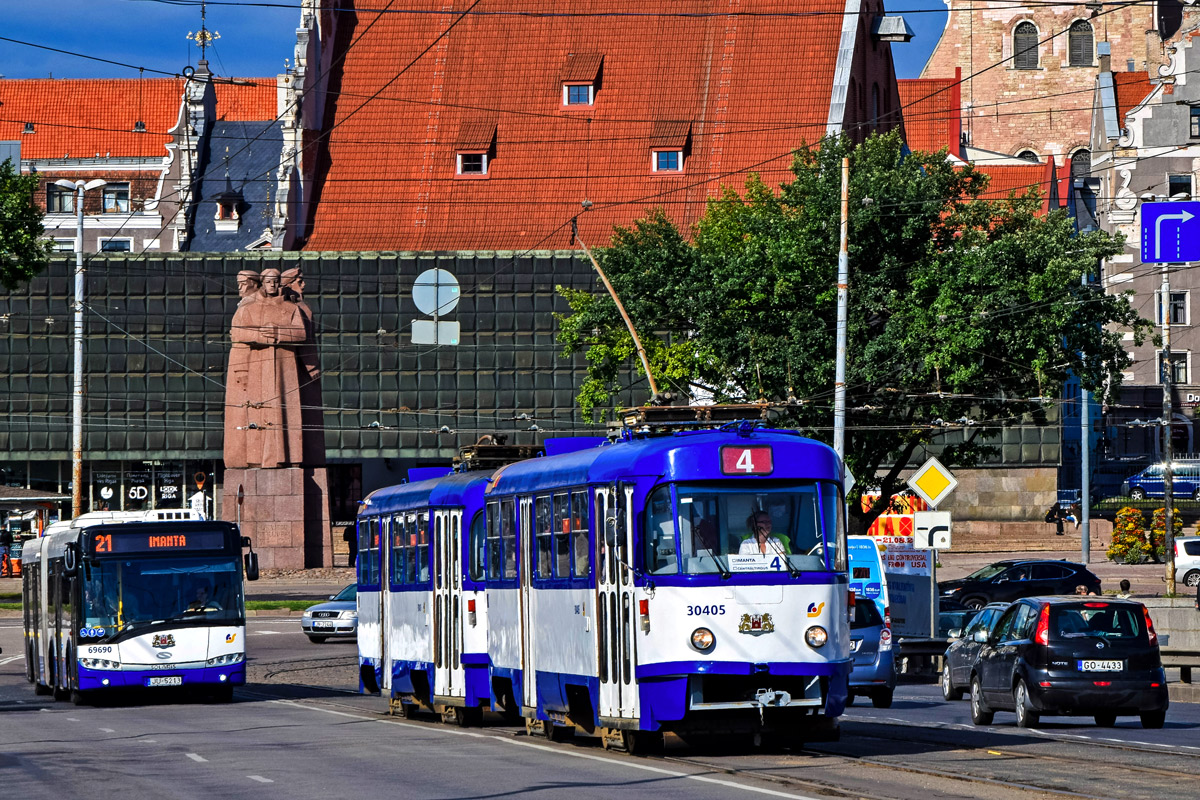 Рига, Tatra T3A № 30405