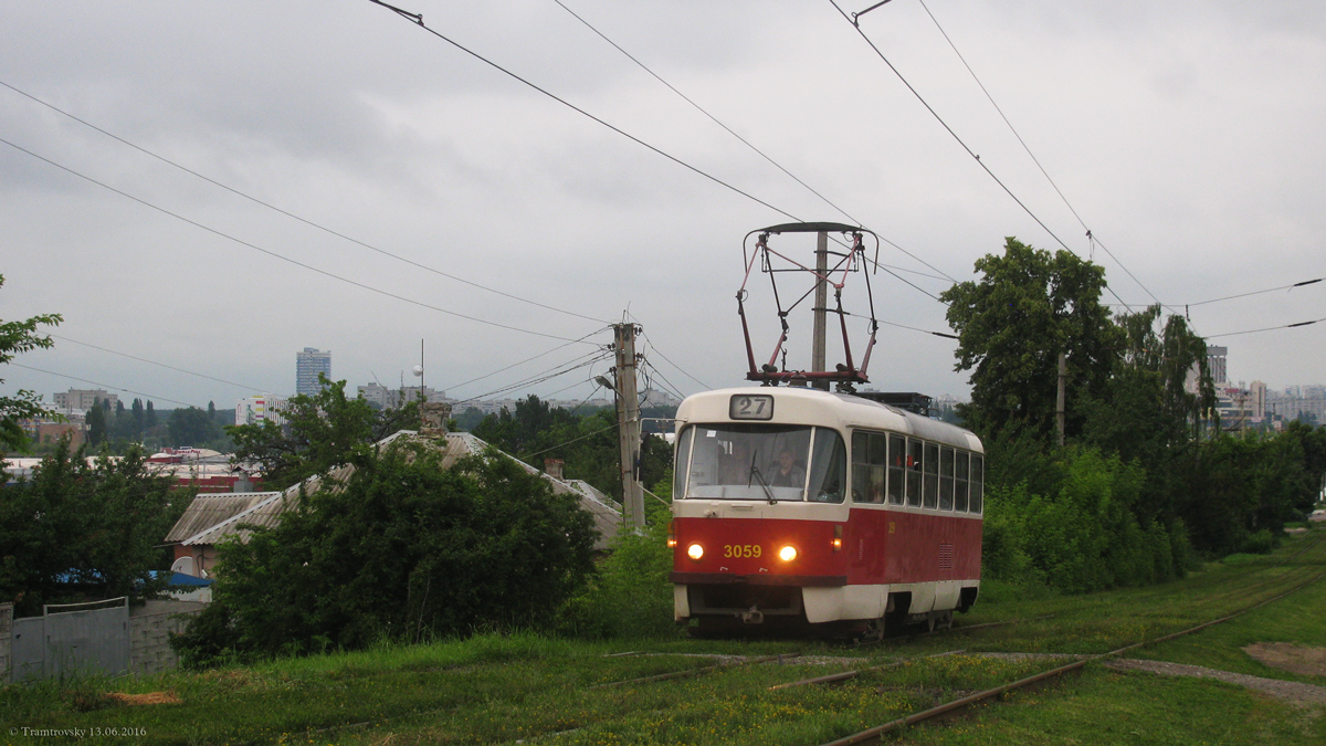 Харьков, Tatra T3A № 3059