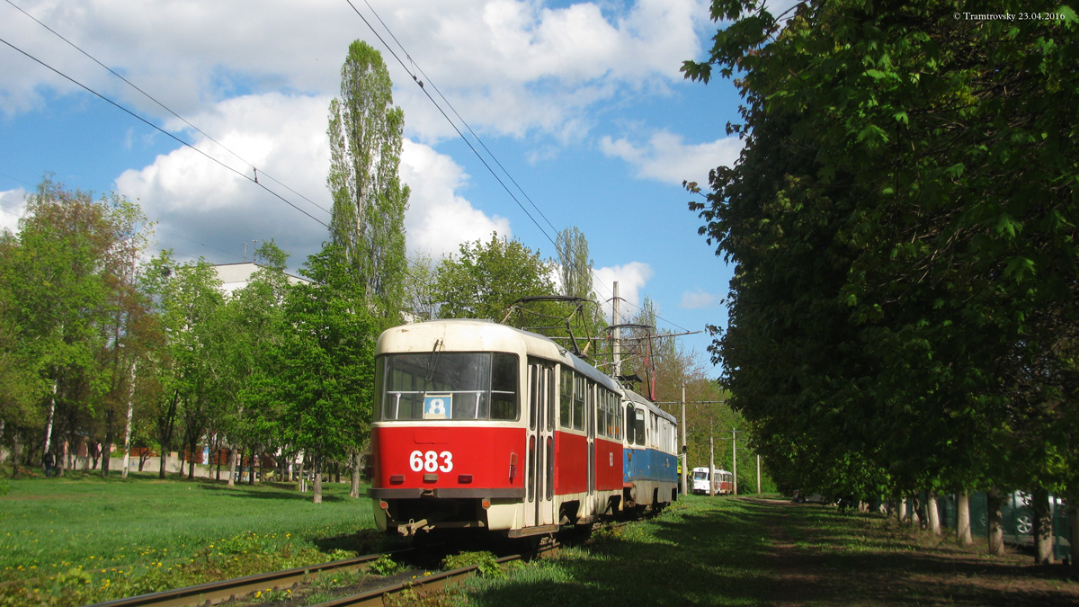 Harkiv, Tatra T3SUCS № 683 Harkiv, Tatra T3SUCS № 683