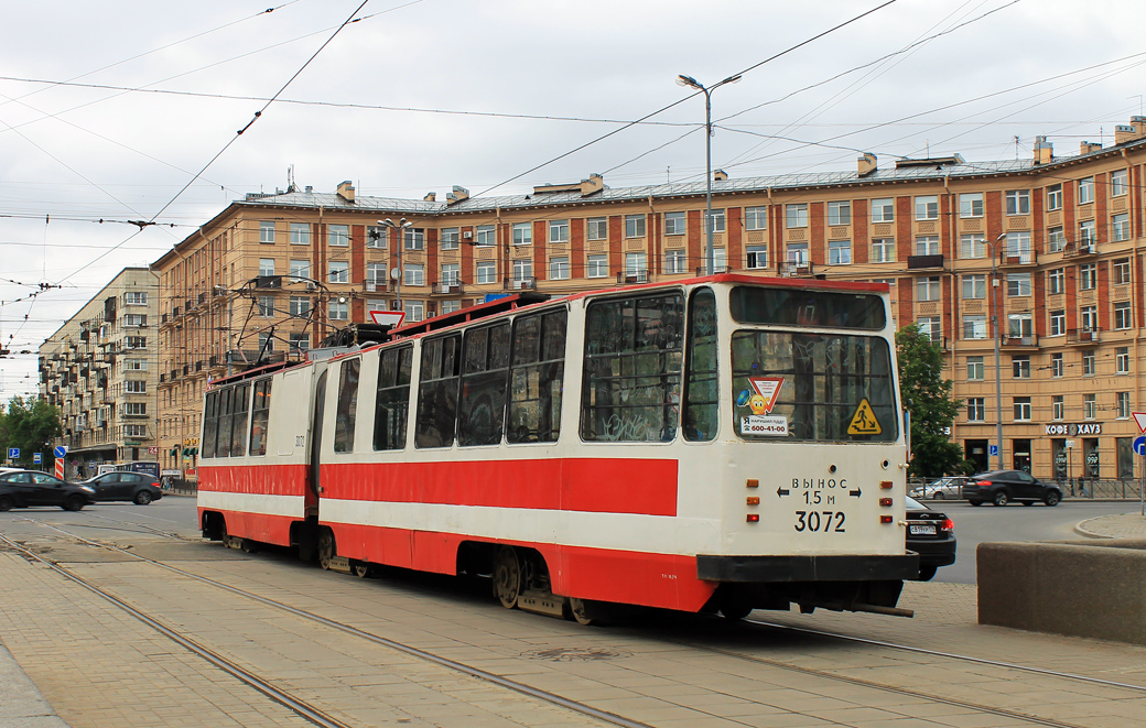 Санкт-Петербург, ЛВС-86К-М № 3072