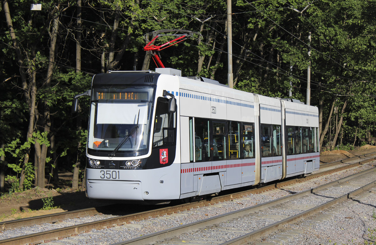 Москва, 71-414 (Pesa Fokstrot) № 3501