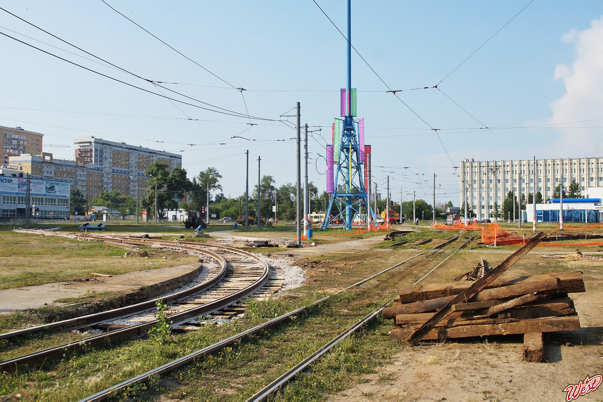 Нижний Новгород — Перенос трамвайного кольца на Комсомольскую площадь