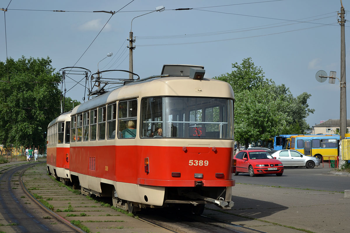 Київ, Tatra T3SUCS № 5389
