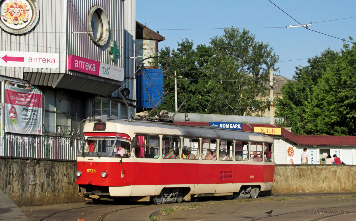 Киев, Tatra T3SU № 5721