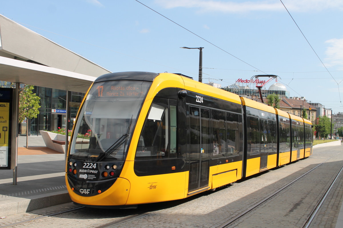Будапешт, CAF Urbos 3 № 2224