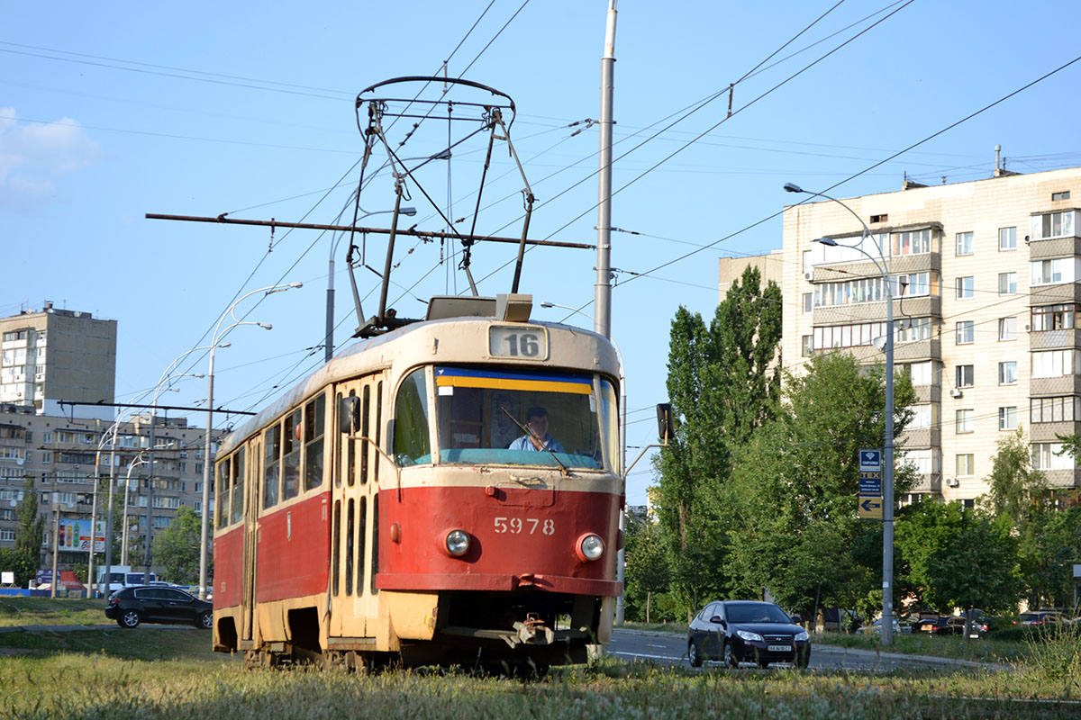 Киев, Tatra T3SU № 5978