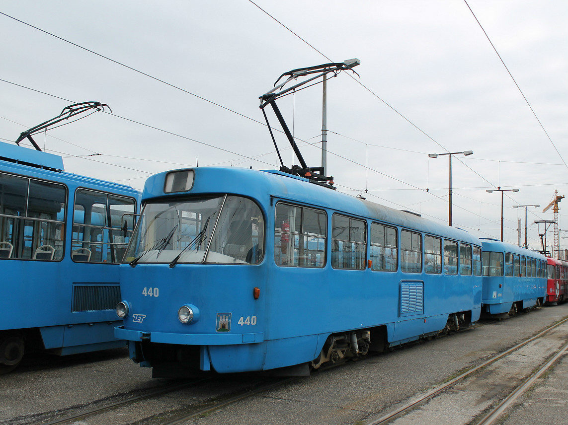 Загреб, Tatra T4YU № 440