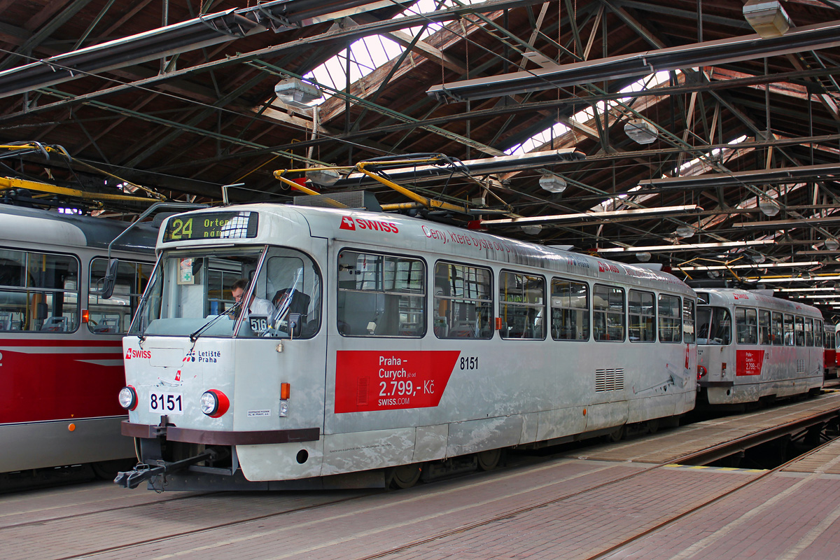 Прага, Tatra T3R.PV № 8151