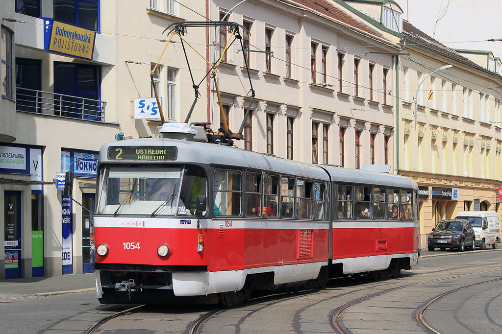 Брно, Tatra K2T № 1054