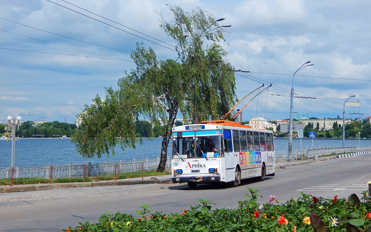 Тернополь, Škoda 14Tr08/6 № 151