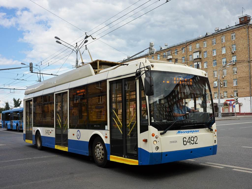 Москва, Тролза-5265.00 «Мегаполис» № 6492