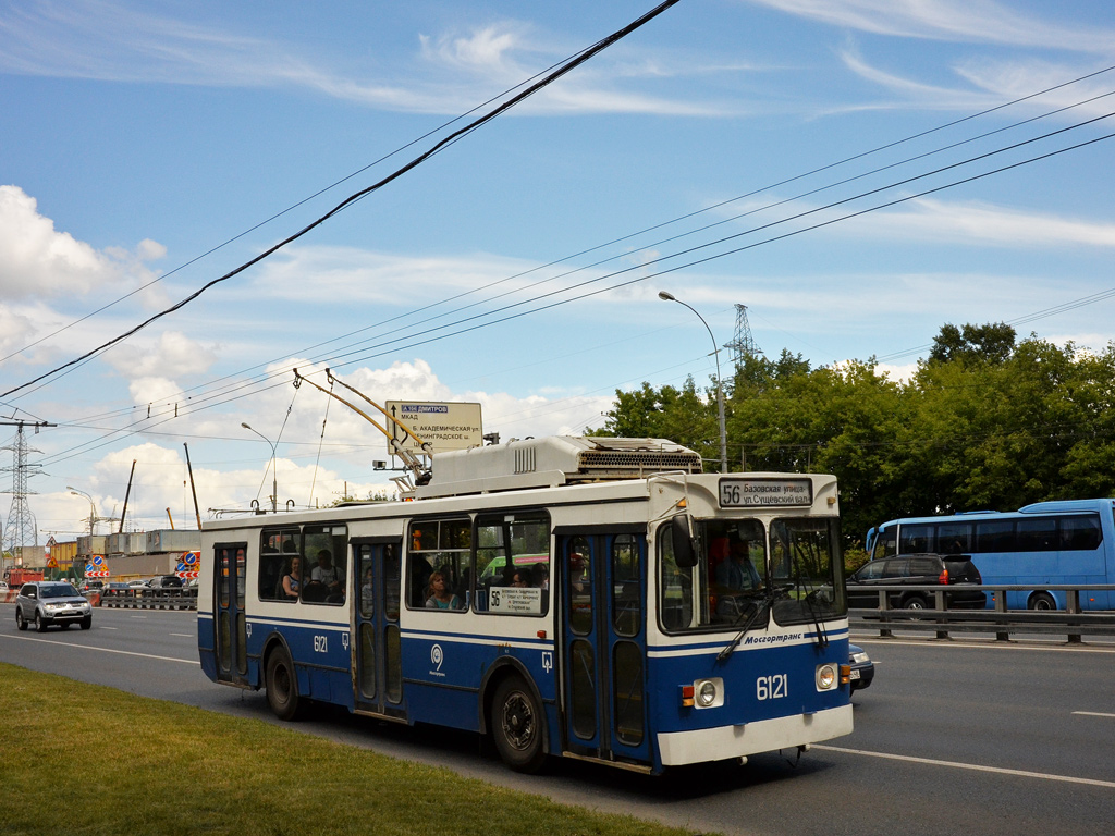 Москва, ЗиУ-682ГМ1 (с широкой передней дверью) № 6121