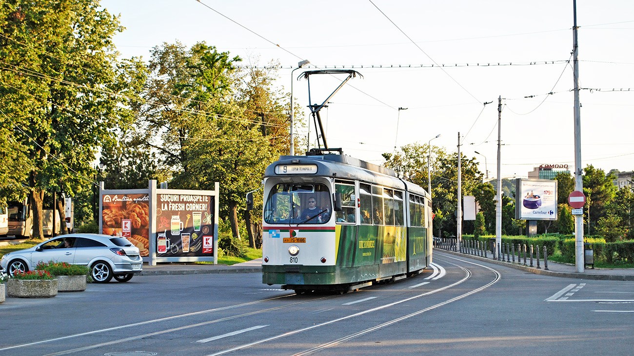 Яссы, MAN GT8 № 810
