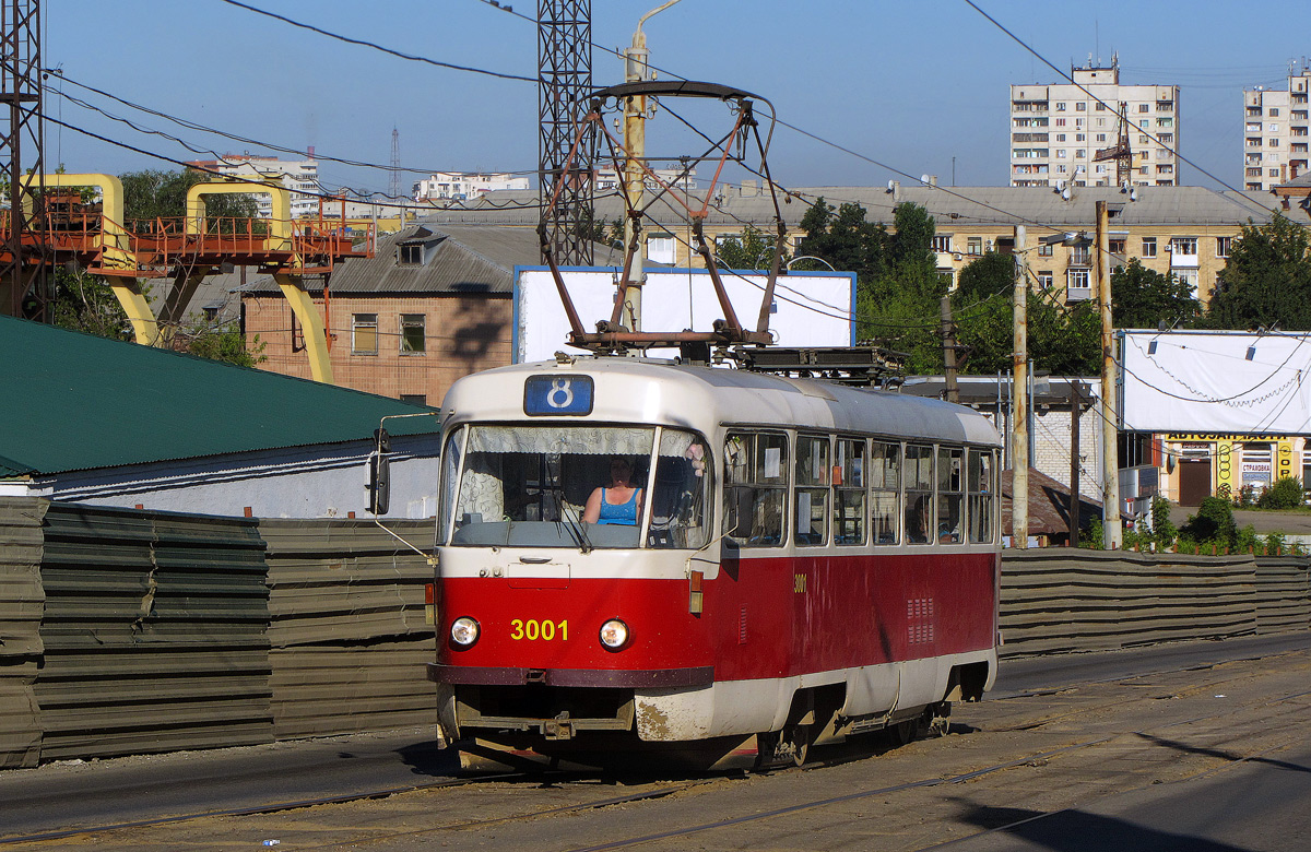 Харьков, Tatra T3A № 3001