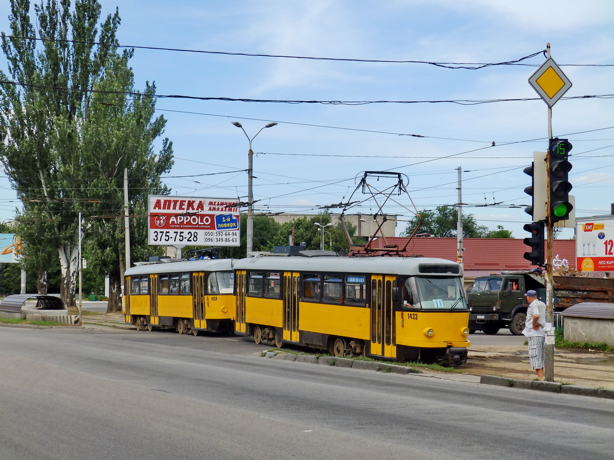 Днепр, Tatra T4D-MT № 1433