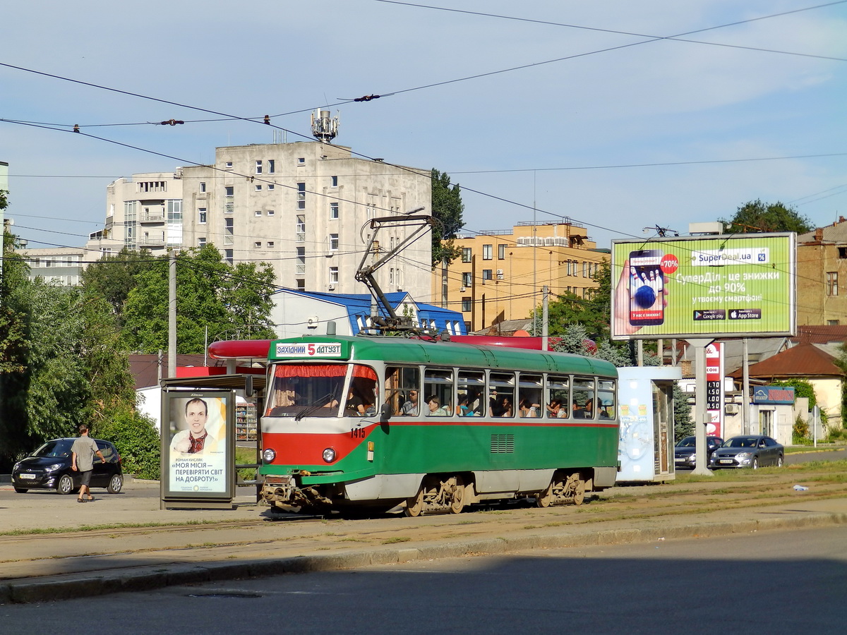Днепр, Tatra T4DM № 1415