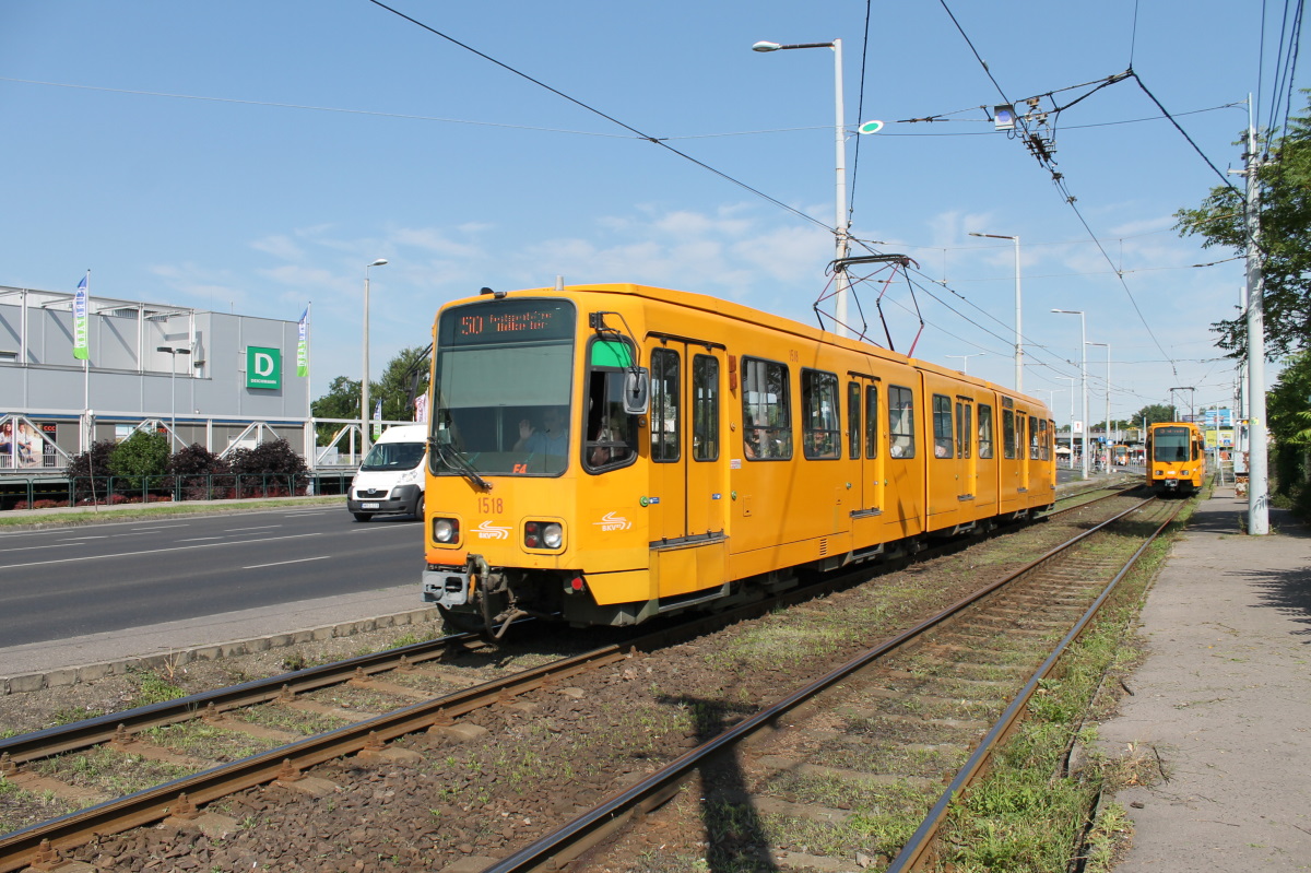 Будапешт, Duewag TW6000 № 1518