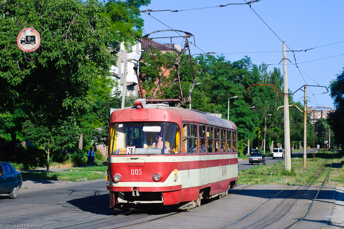 Запорожье, Tatra T3SU № 805
