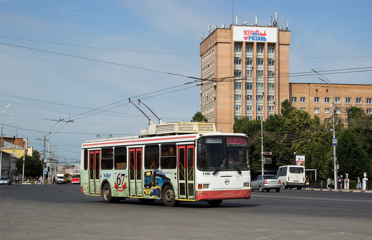 Рязань, ЛиАЗ-5280 № 1100 Рязань, ЛиАЗ-5280 № 1100