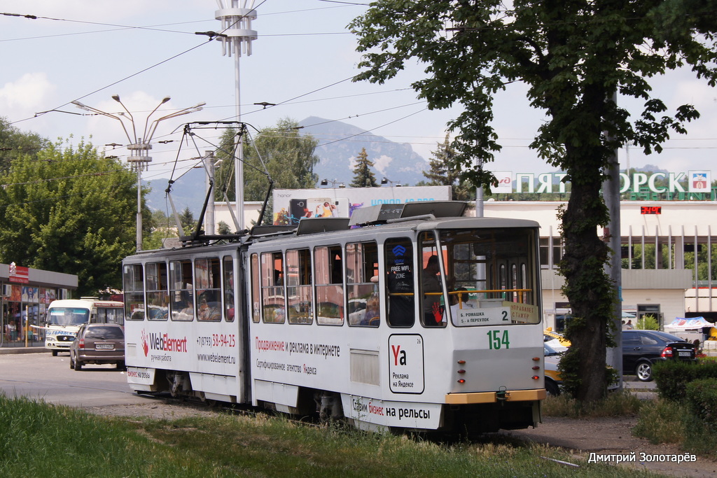 Пятигорск, Tatra KT4SU № 154
