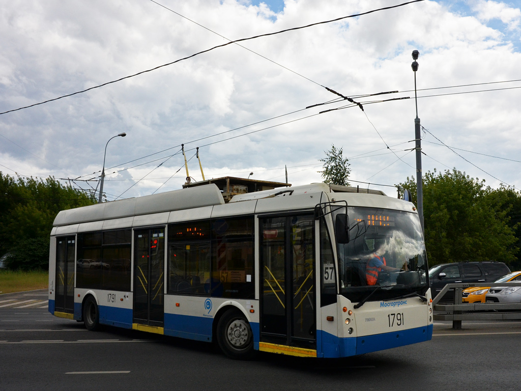 Москва, Тролза-5265.00 «Мегаполис» № 1791