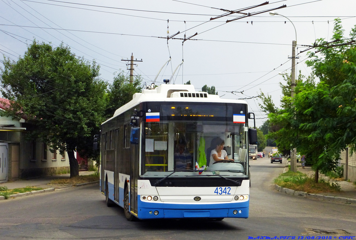 Крымский троллейбус, Богдан Т70110 № 4342