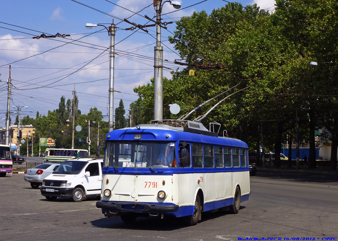 Крымский троллейбус, Škoda 9TrH29 № 7791