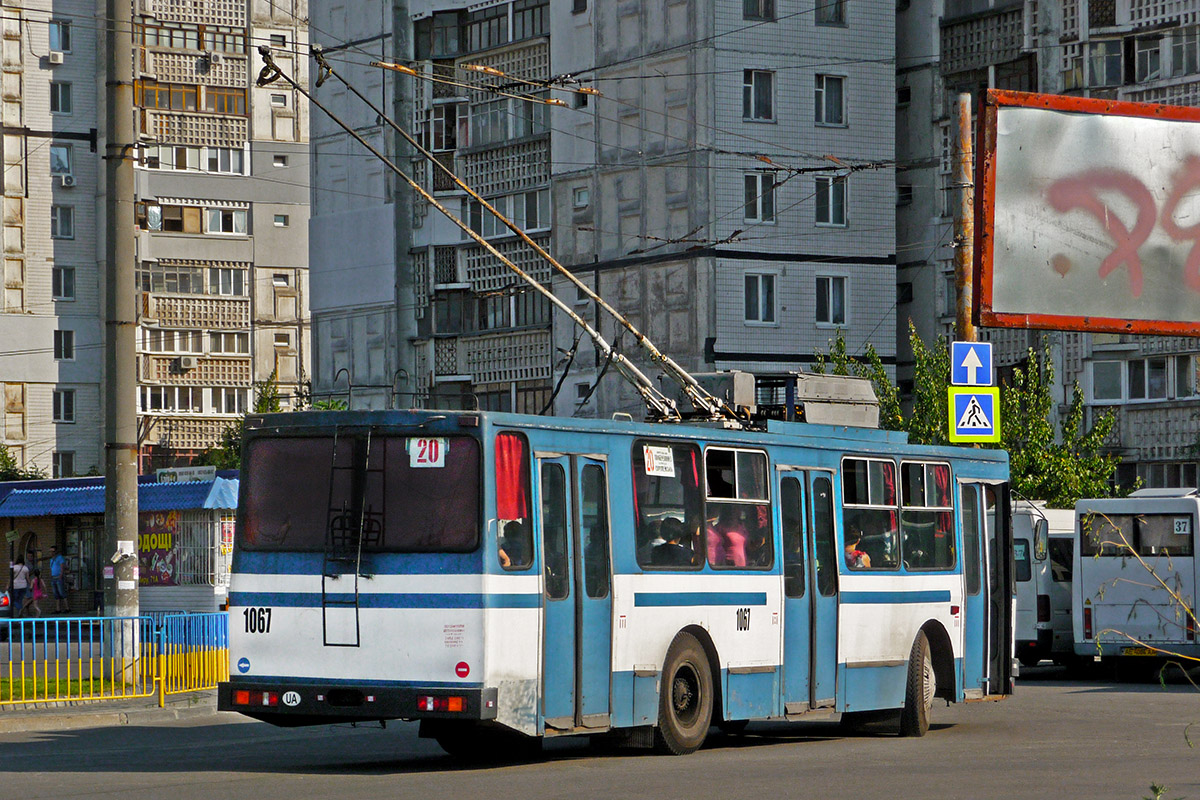 Днепр, ЮМЗ Т1Р (Т2П) № 1067