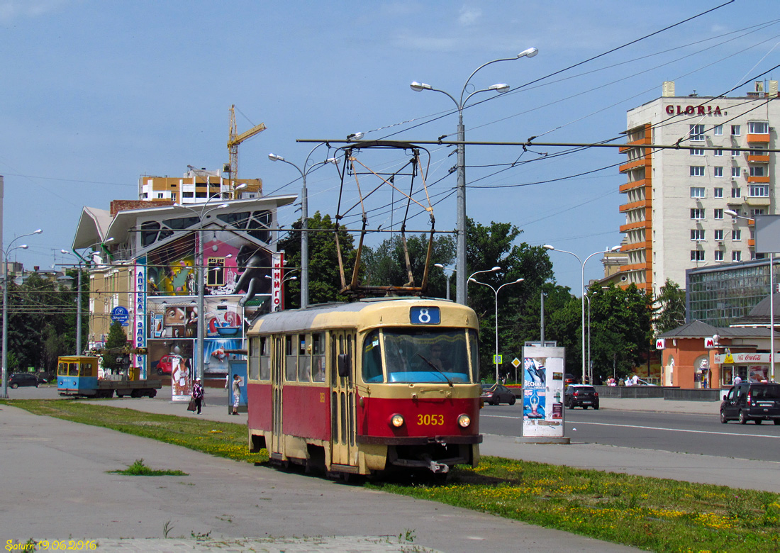 Харьков, Tatra T3SU № 3053