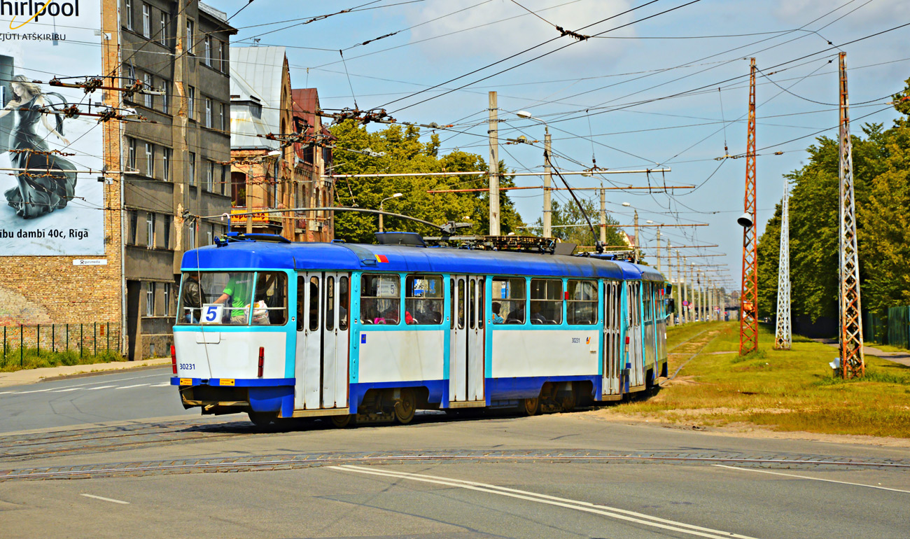 Рига, Tatra T3A № 30231