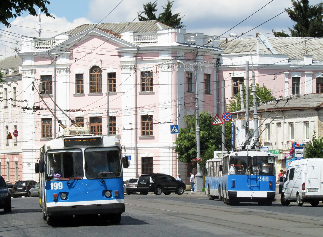 Винница, ЗиУ-682В № 199; Винница, ЗиУ-682В № 240