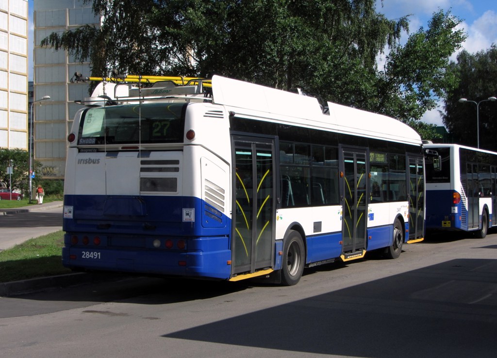 Рига, Škoda 24Tr Irisbus Citelis № 28491