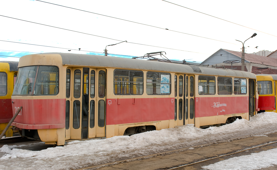 Уфа, Tatra T3D № 2137