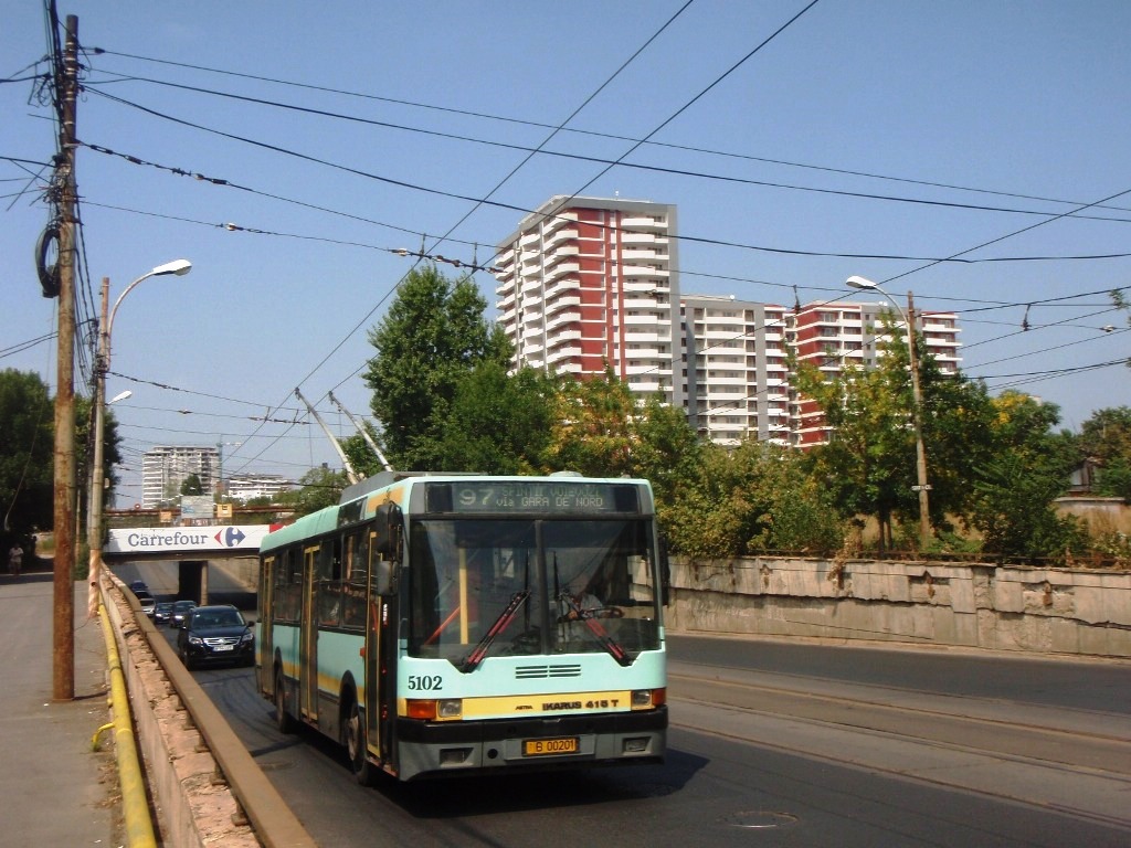 Бухарест - Илфов, Ikarus 415.80 № 5102