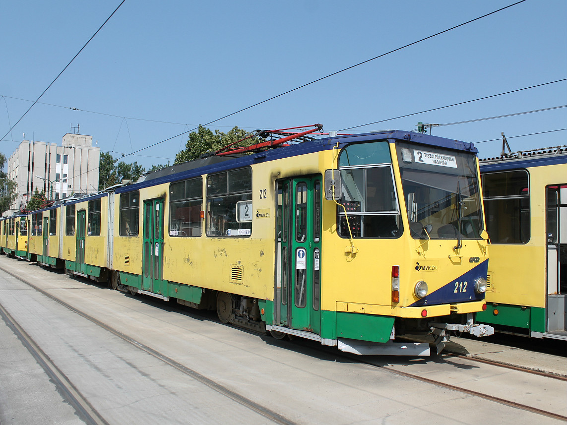 Miskolc, Tatra KT8D5 # 212