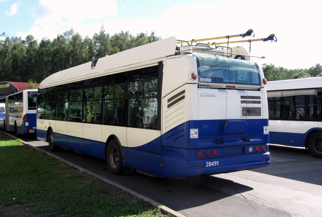 Рига, Škoda 24Tr Irisbus Citelis № 28491